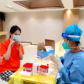 邊鋒集團(tuán)開展新一輪全員核酸檢測(cè)工作