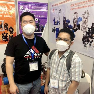 國(guó)慶我在崗！邊鋒閃現(xiàn)2022年印度尼西亞水處理展覽會(huì)